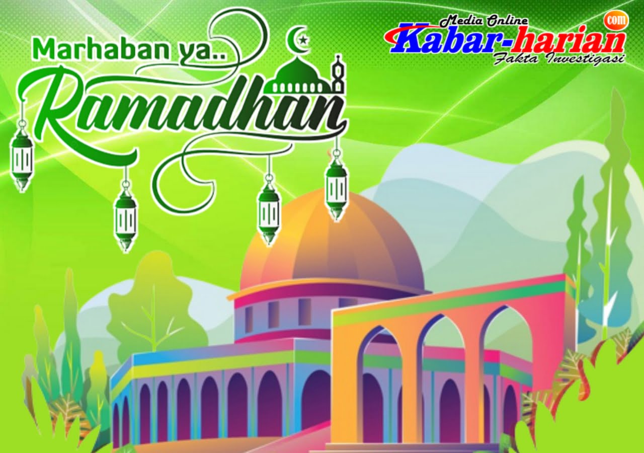 Photo Sambutan Bulan suci ramadhan 1443 H. Kabar-harian.com