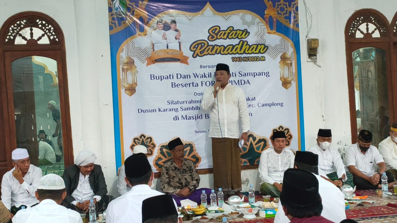 Safari Ramadhan, Bupati Sampang Manfaatkan Silaturahmi Dan Serap ...