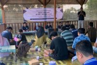 Muscab HIPMI Sampang Yang berlangsung di Gubuk apung astapah omben