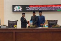 DPRD Sampang saat gelar rapat paripurna APBD 