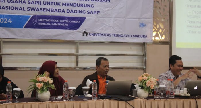 UGM dan DKPP Pamekasan Gelar Workshop Simulasi Formulasi Pakan Ternak Sapi Madura Ilmiah Terukur