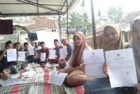 Pendampingan NIB yang berlangsung di Desa Telaga Barat, Ganding, Kabupaten Sumenep.