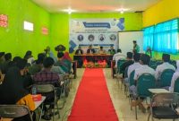 Seminar Kewirausahaan yang di gelar di Auditorium STIE Bakti Bangsa Pamekasan.