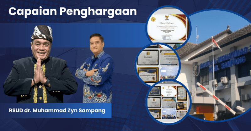 Pamflet capaian RSUD dr. Muhammad Zyn Sampang