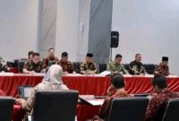 Dr. H.  Katamso, SA.,SE.,ME., menghadiri Rapat Umum Pemegang Saham (RUPS) Tahunan Bank