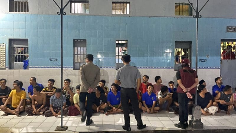 Rutan sampang saat gelar pembinaan kepada warga rutan