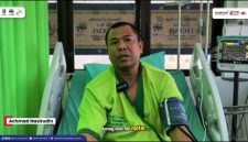 Ahmad Nasiruddin pasien RSUD dr. Muhammad Zyn Sampang setelah melakukan pemasangan ring jantung.