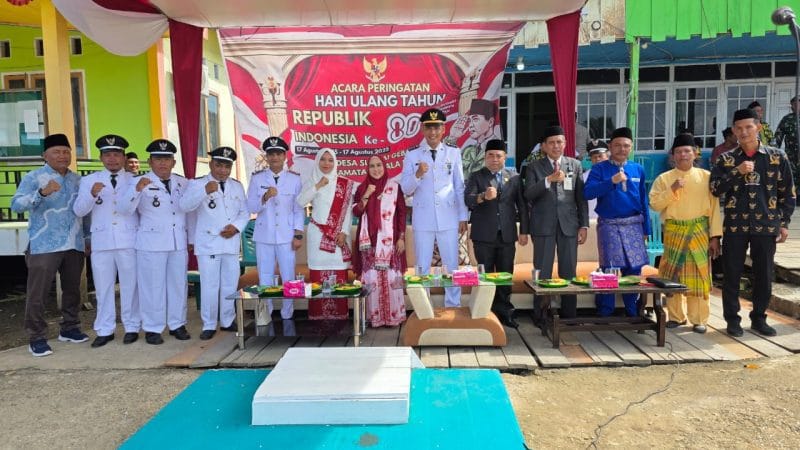 Hut RI Ke-80 di kuala barata