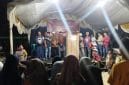 Antusias masyarakat saat menyaksikan malam puncak pembagian hadiah 