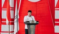 Bupati Sampang H. Slamet Junaidi saat berikan sambutan (Istimewa)