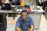 Didiga pelaku tindak pidana pencurian hp 