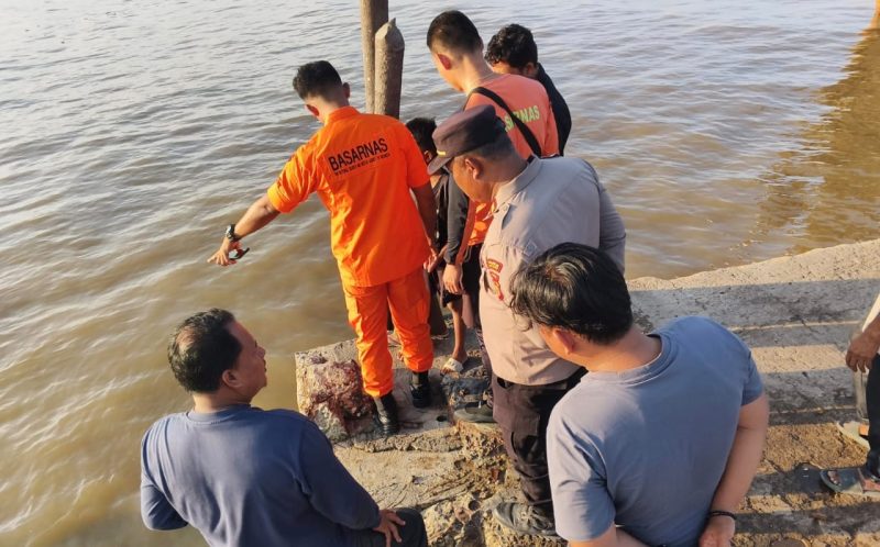 Korban saat ditemukan oleh tim gabungan 
