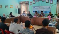 Pemdes dataran pinang saat gelar musrembang 