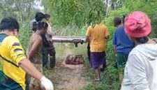 Hasil tangkap layar cuplikan video yang beredar di kalangan masyarakat kabupaten Sampang