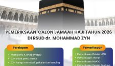 Pamflet vaksin calon jamaah haji 2026